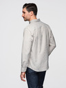 Ombre Clothing Moška bombažna srajca REGULAR FIT s finimi črtami Ombre Clothing