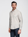 Ombre Clothing Moška bombažna srajca REGULAR FIT s finimi črtami Ombre Clothing
