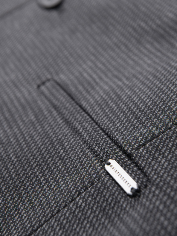 Ombre Clothing Oprijeta elegantna moška strukturirana pletena telovnik Ombre Clothing