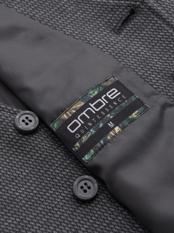 Ombre Clothing Oprijeta elegantna moška strukturirana pletena telovnik Ombre Clothing