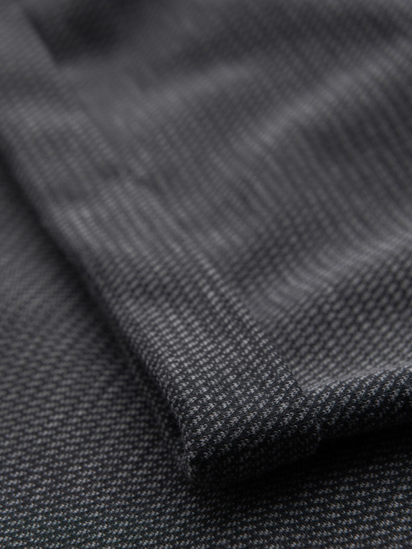 Ombre Clothing Moške strukturirane pletene kratke hlače z elastičnim pasom Ombre Clothing