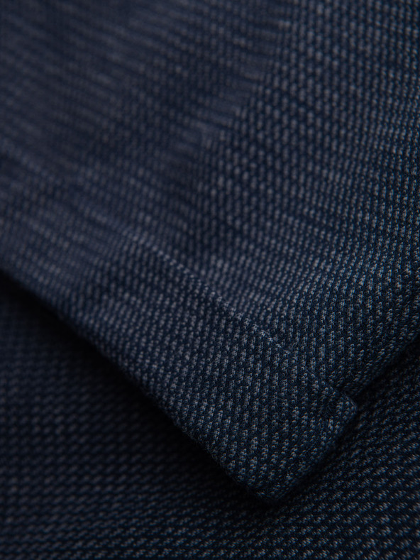 Ombre Clothing Moške strukturirane pletene kratke hlače z elastičnim pasom Ombre Clothing