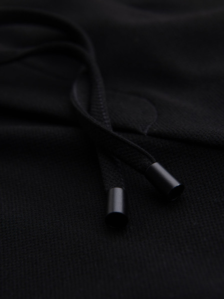 Ombre Clothing Moške pletene kratke hlače z zavihani hlačnicami Ombre Clothing