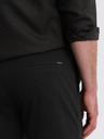 Ombre Clothing Moške pletene kratke hlače z zavihani hlačnicami Ombre Clothing