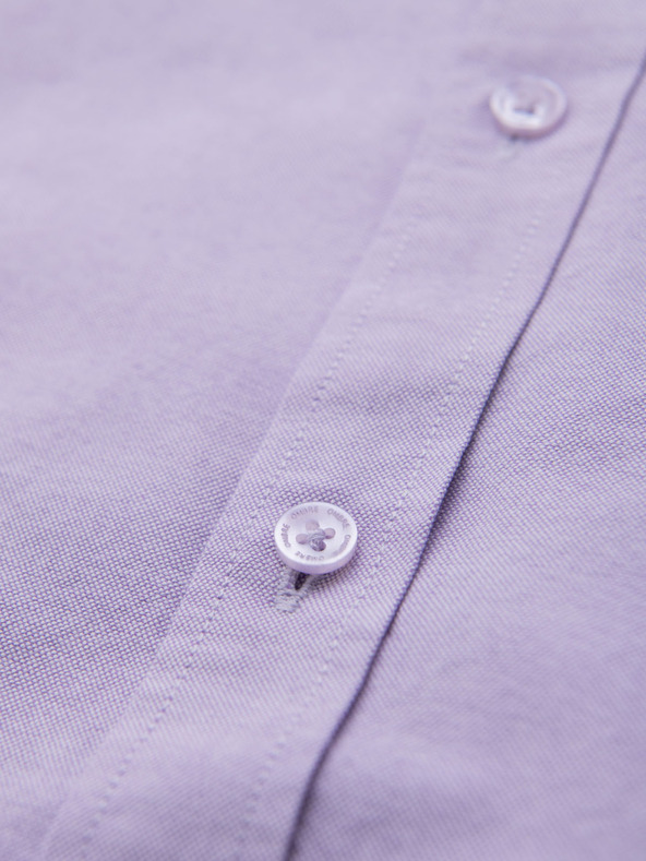 Ombre Clothing Moška bombažna srajca oxford v pastelnih barvah Ombre Clothing