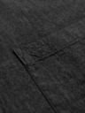 Ombre Clothing Moška jeans srajca z vezeno žepom Ombre Clothing