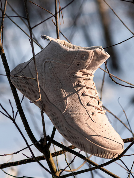 Ombre Clothing Bež moški zimski škornji T380