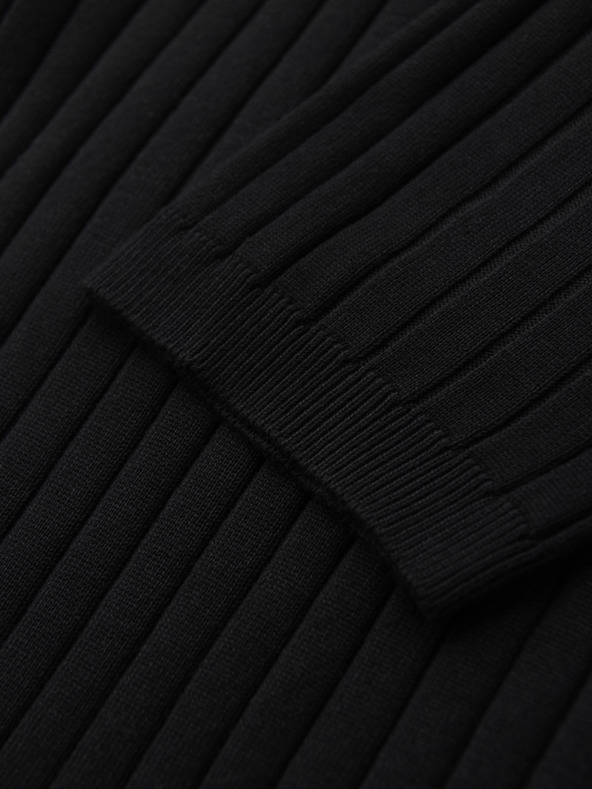 Ombre Clothing Moška polo majica SLIM FIT iz viskoze z navpičnimi črtami Ombre Clothing