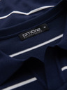 Ombre Clothing Moška polo majica iz viskoze s vodoravnimi črtami Ombre Clothing