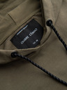 Ombre Clothing Moška jopica s kapuco + trenirka - olivna