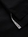 Ombre Clothing Črna moška osnovna polo majica Ombre Clothing