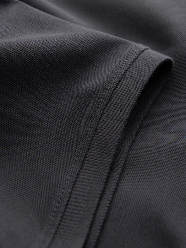 Ombre Clothing Siva moška osnovna polo majica Ombre Clothing