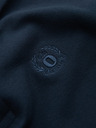 Ombre Clothing Temno modra moška osnovna polo majica Ombre Clothing