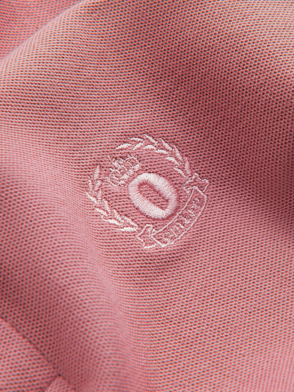 Ombre Clothing Roza moška osnovna polo majica Ombre Clothing