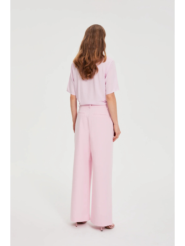 Moodo Roza poslovne hlače Moodo