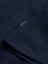 Ombre Clothing Temno modra moška osnovna majica Ombre Clothing