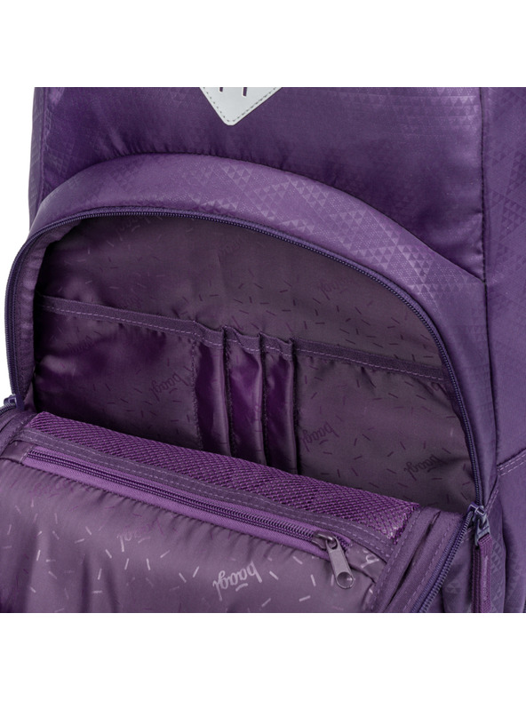 BAAGL  BAAGL Šolski nahrbtnik Coolmate Plum