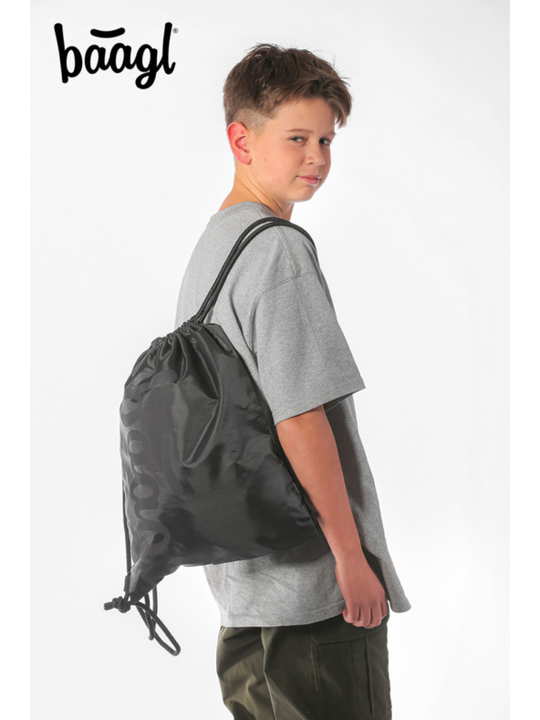 BAAGL  BAAGL SET 3 Coolmate Onyx: nahrbtnik, penal, torba