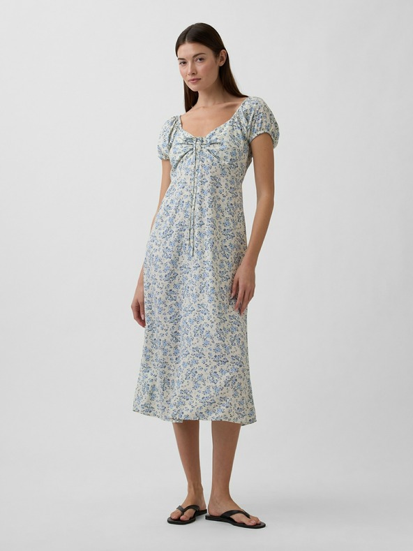 GAP Cvetlične midi obleke GAP