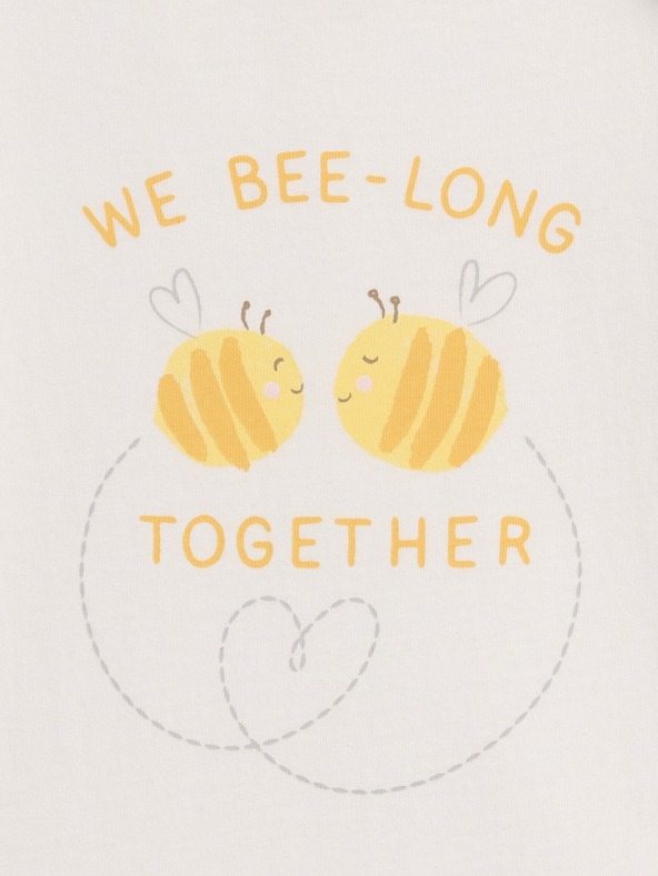 GAP Dojenčko body zotiskom GAP