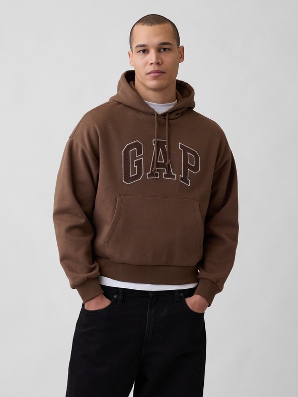 GAP Oversize jopica z logom VintageSoft GAP