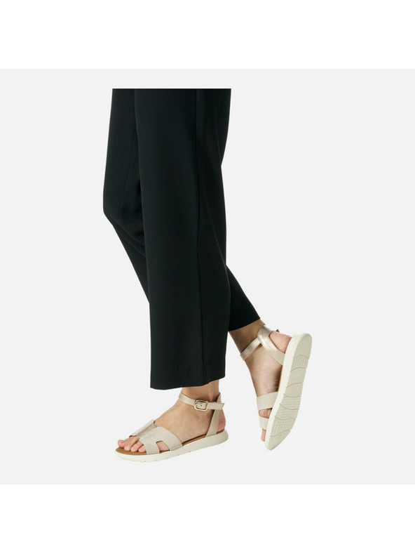 Geox Zlate ženske sandali Geox Dandra