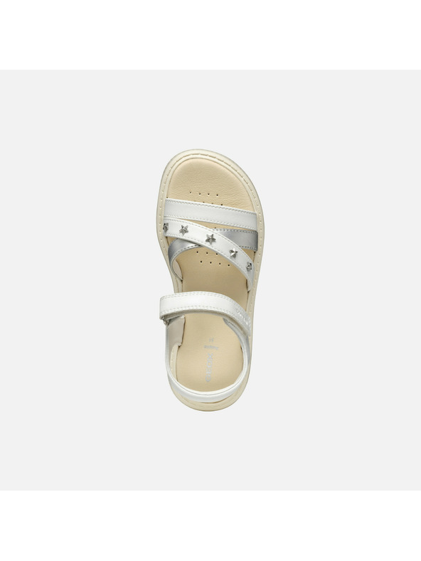 Geox Bele deklške sandale Geox Sandal Kodette Gir