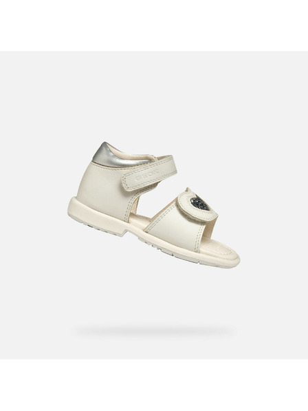 Geox Bele deklške sandale Geox Verred