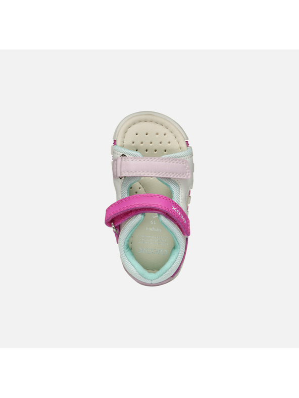 Geox Bele otroške bosé sandale Geox Sandal Iupidoo Gir