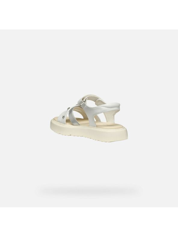 Geox Bele deklške sandale Geox Sandal Kodette Gir