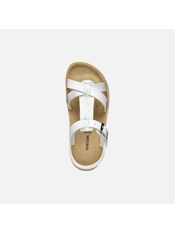 Geox Bele otroške sandale Geox Sandal Costarei Gi