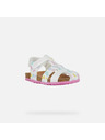 Geox Bele otroške sandale Geox Sandal Chalki