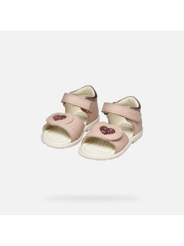 Geox Svetlo rožnate otroške sandale Geox Verred