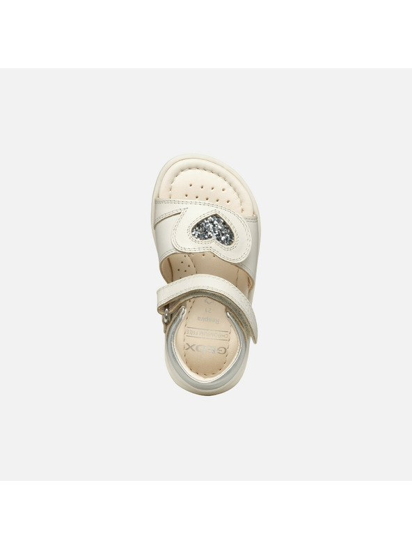 Geox Bele deklške sandale Geox Verred