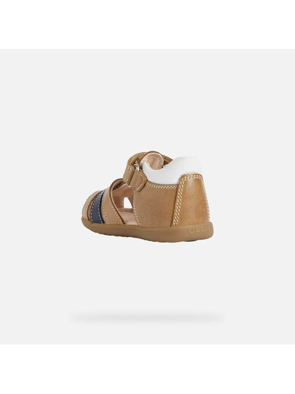 Geox Rjave fantovske sandale Geox Sandal Macchia