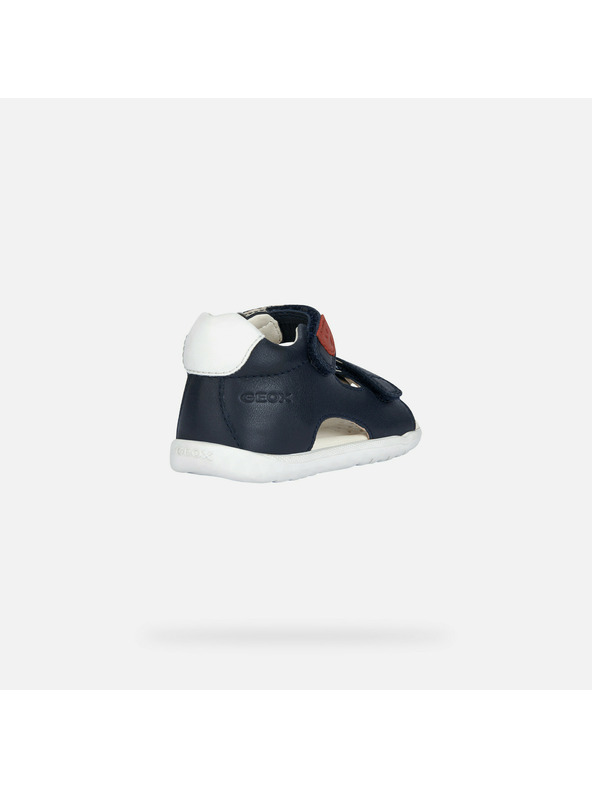 Geox Temno modre fantovske sandale za prve korake Geox Sandal Macchi