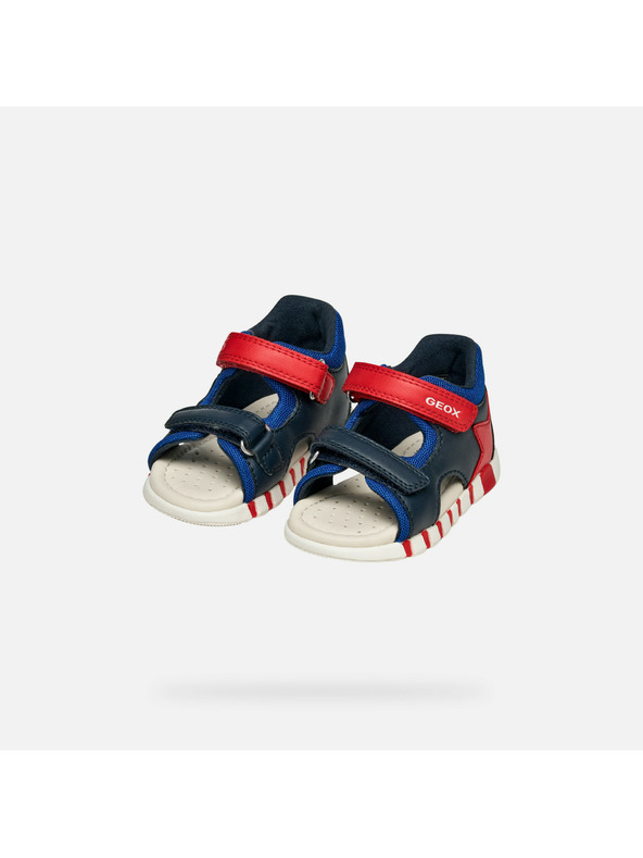 Geox Temno modre fantovske tenisky za prve korake Geox Sandal Iupid