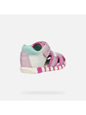 Geox Rožnate otroške tenisky za prve korake Geox Sandal Iupidoo Gir