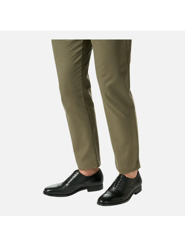 Geox Črna moška poslovna obutev Geox Rezzonico