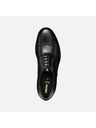 Geox Črna moška poslovna obutev Geox Rezzonico