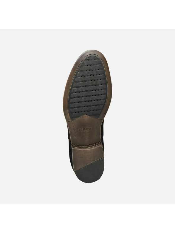 Geox Črna moška poslovna obutev Geox Rezzonico