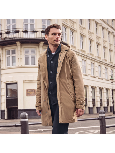 Geox Rjava moška jakna Geox Anyweco