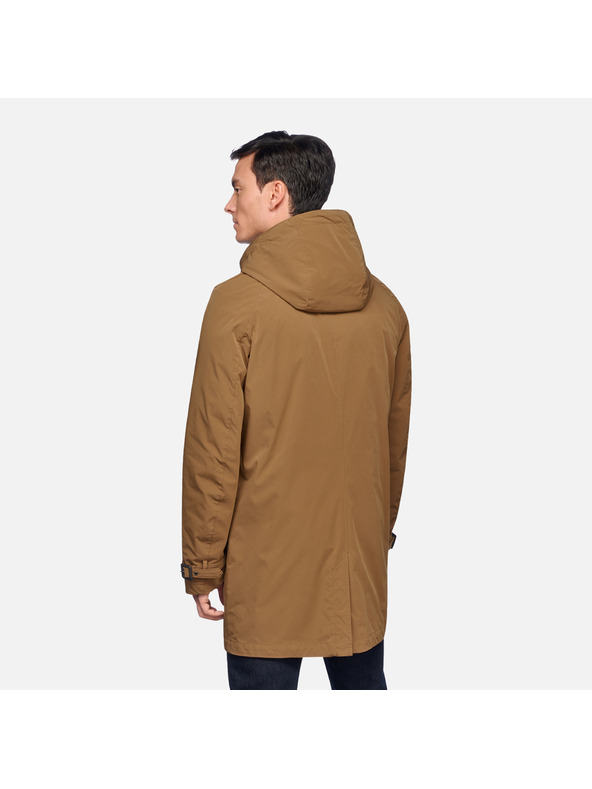 Geox Rjava moška jakna Geox Anyweco