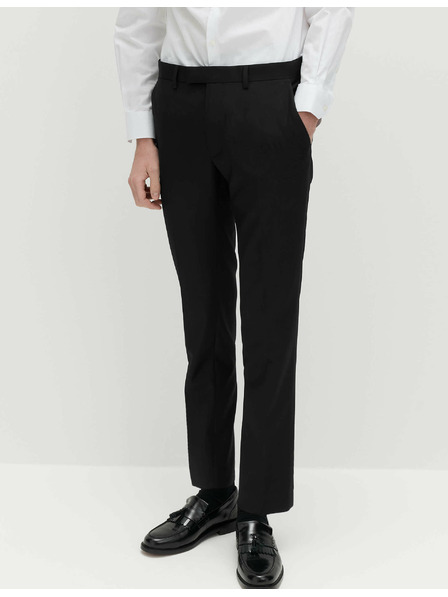 Marks & Spencer Črne moške hlače za obleko Marks & Spencer