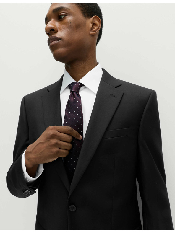 Marks & Spencer Črna moška jakna za obleko Marks & Spencer