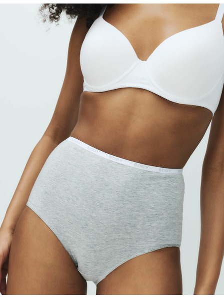 Marks & Spencer Komplet štirih ženskih hlač v roza, sivi, beli in svetlo modri barvi Marks & Spencer