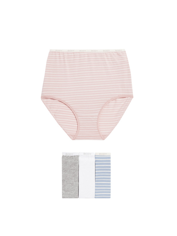 Marks & Spencer Komplet štirih ženskih hlač v roza, sivi, beli in svetlo modri barvi Marks & Spencer