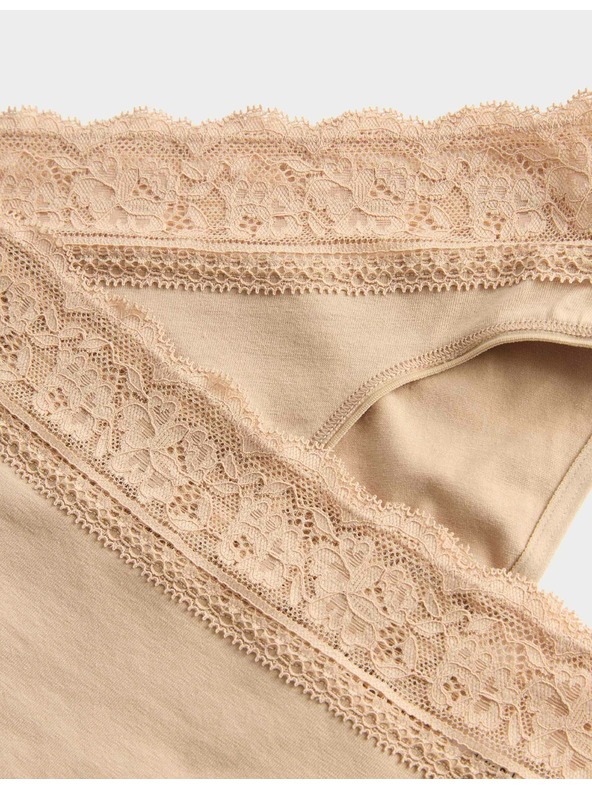 Marks & Spencer Marks & Spencer komplet petih ženskih hlačk v bež barvi