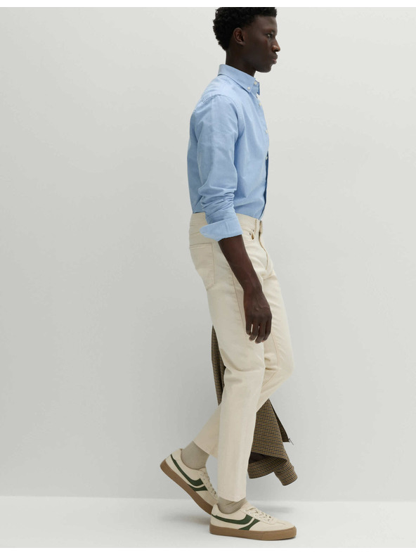 Marks & Spencer Raztegljive kavbojke ozkega kroja Marks & Spencer umazano bele barve