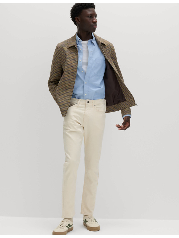 Marks & Spencer Raztegljive kavbojke ozkega kroja Marks & Spencer umazano bele barve